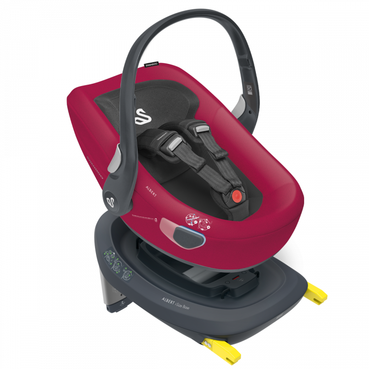 Autosedačka Swandoo Albert 0+ malinová kolekcia 2020